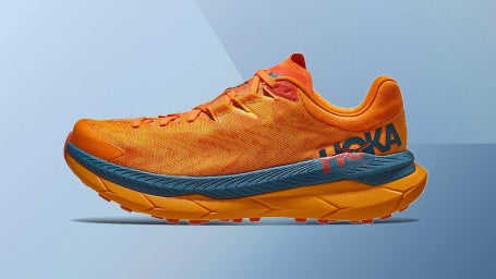  HOKA Tecton X 1 Men's Trail Running Shoes Orange, Orange, 10.5  AU