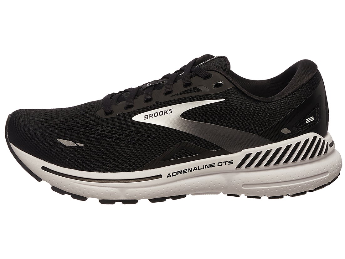 Brooks Adrenaline GTS 23 Men's Shoes Black/White | Running Warehouse