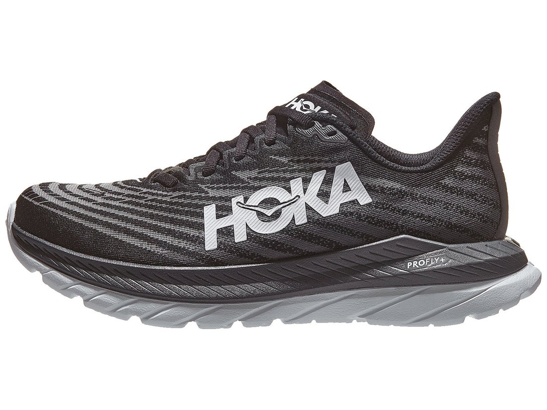 HOKA Mach 5 Women's Shoes Black/Castlerock Running Warehouse