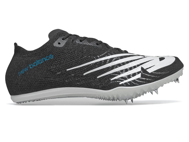 New Balance MD800 v7 Women's Spikes Black/White | Running Warehouse