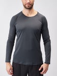 2XU Men's Aero Long Sleeve India Ink/Black Reflective