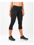 2XU Women's Mid-Rise Compression 3/4 Tight W/Bk Storage