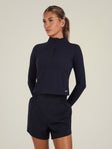 2XU Women's Aero Waffle 1/2 Zip Black