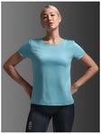 2XU Women's Light Speed Tech Tee Retro Blue