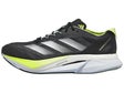 adidas adizero Boston 12 Men's Shoes Black/Silver/Lime