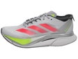 adidas adizero Boston 12 Women's Shoes Grey/Red/Lemon
