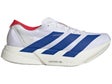 adidas adizero Adios Pro 4 Men's Shoes White/Royal/Ruby