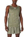 ASICS Men's Fujitrail Elite Singlet Mantle Green