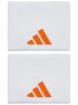 adidas Singlewide Wristband  - White/Orange