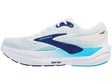 Brooks Ghost Max 3 Men's Shoes Bright White/Blue/Teal