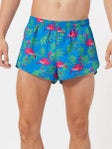 BOA Men's 1" Elite Split Short - Flamingo Turquoise