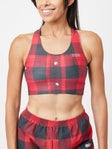 BOA Women's Printed Performance Bra - Buffalo Plaid