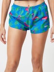 BOA Women's 1" Elite Split Short - Flamingo Turquoise