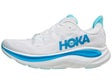 HOKA Clifton 10 Men's Shoes White/Skyward Blue