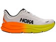 HOKA Bondi 9 Men's Shoes White/Neon Tangerine