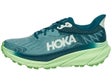 HOKA Challenger 7 Women's Shoes Ocean Mist/Lime Glow