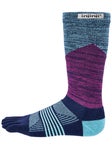 Injinji Women's Trail Midweight Crew Toesocks Twilight