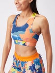 Janji Women's Infinity Sports Bra Blue Collage Current