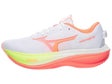 Mizuno Wave Rider 30 Women's Shoes White/Flamingo Coral