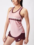 New Balance Women's Accelerate Tank Pink Moon
