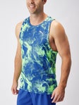 Puma Men's Run Favourite AOP Singlet Royal Sapphire