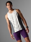 rabbit Men's Tempo Tank Grey Zebra