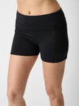 rabbit Women's Leggy 2.5" Short Black