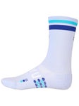 SHYU Racing Half Crew Socks Ice/Blue/Azure