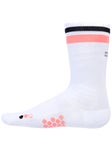 SHYU Racing Half Crew Socks White/Scarlet/Black
