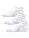 SHYU Training No-Show Socks 3-Pack White