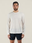 Salomon Men's SHKout Long Sleeve Tee Whisper White
