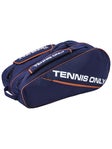 Tennis Only 6pk Racquet Bag Navy