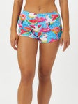 BOA Women's 1" Stretch Elite Split Short Pool Party