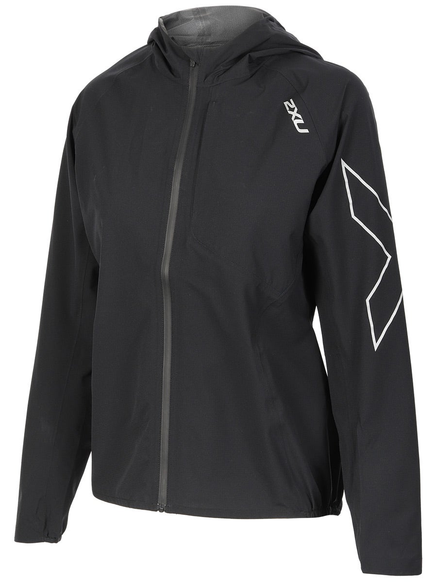 2XU Women's Light Speed WP Jacket Black | Running Warehouse