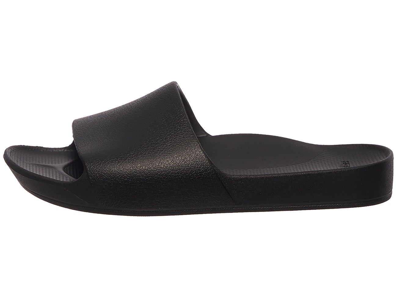 Archies Arch Support Slides Black | Running Warehouse