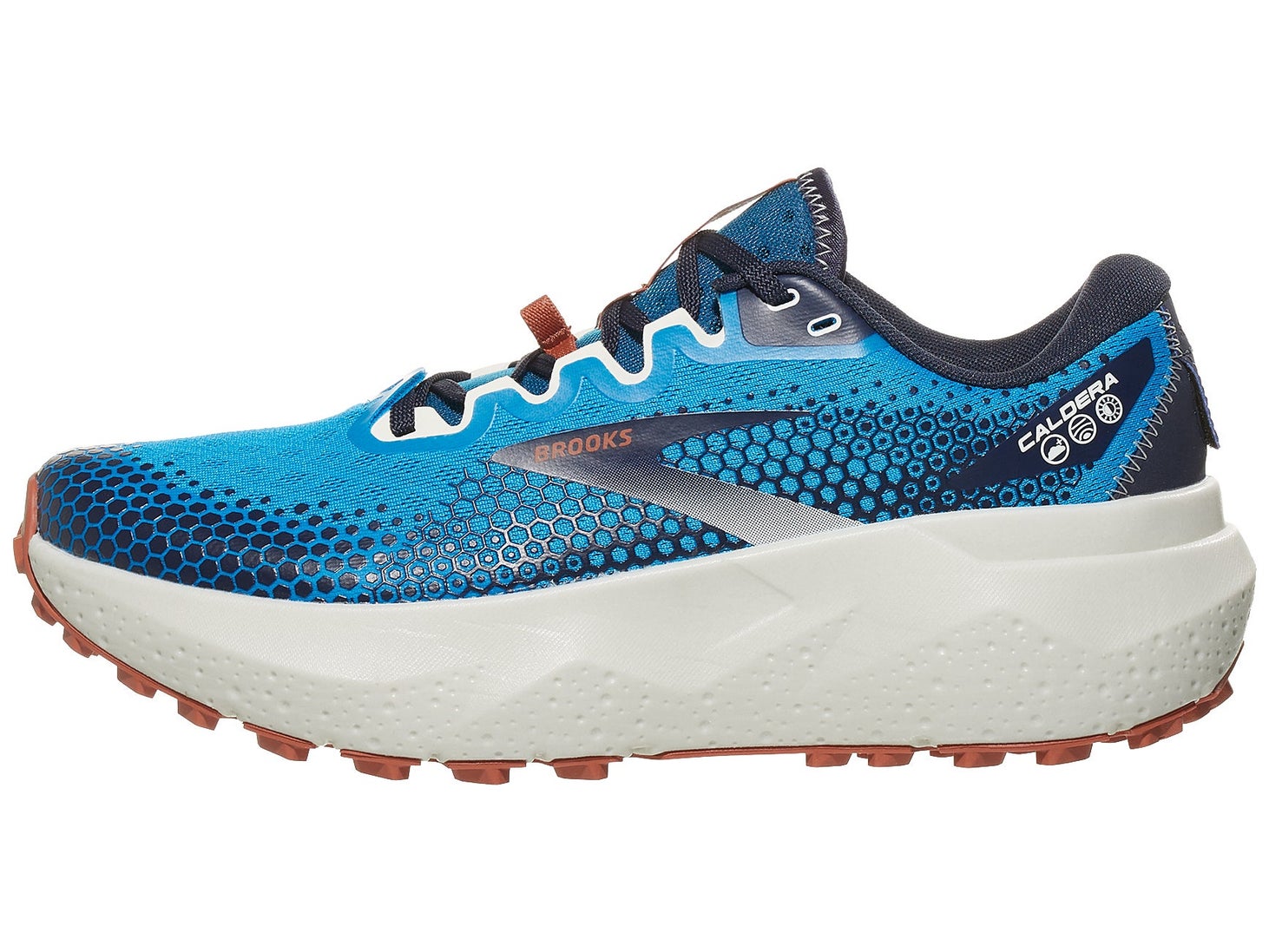 Brooks Caldera 6 Men's Shoes Peacoat/Atomic Blue/Rooibo | Running Warehouse