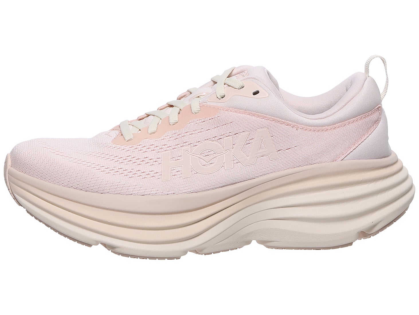 HOKA Bondi 8 Women's Shoes Cosmic Pearl Running Warehouse