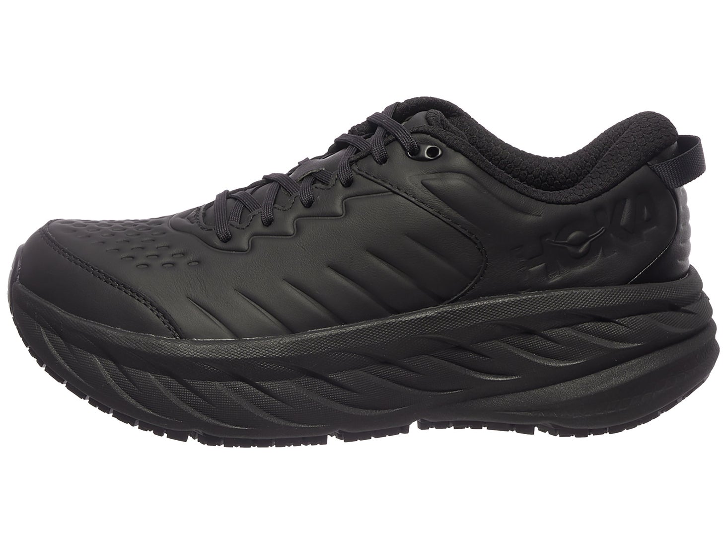 HOKA Bondi SR Men's Shoes Black/Black | Running Warehouse