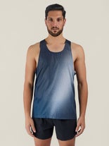 2XU Men's Light Speed React Singlet Moonstone Mist