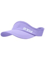 2XU Run Visor  Lavender/White