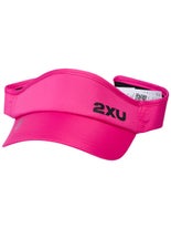 2XU Run Visor  Fuschia/Black