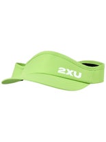 2XU Run Visor  Lime Zest/White
