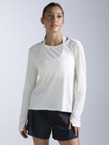 2XU Women's Aero Trail Long Sleeve Chalk
