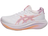 ASICS Gel Nimbus 27 Women's Shoes White/Lube Ube