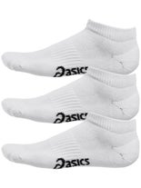 ASICS Pace Low Sock 3-Pack 12+ Brilliant White