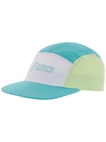ASICS Perf Run 5 Panel Cap LG/XL Energy Aqua/White