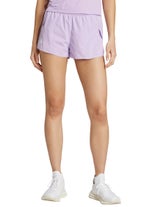 adidas Women's adizero Essential Split Shorts Plum