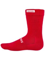 Creepers Merino Crew Toesock XL Red
