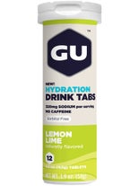 GU Hydration 12-Tab Tube  Lemon Lime