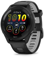 Garmin Forerunner 265 Watch  Black/Powder Grey